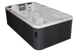 Aquatic 1 Swimspa ECO | Sterling White with DARK GREY