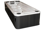 Aquatic 2 Swimspa | Sterling White mit DUNKELGRAU