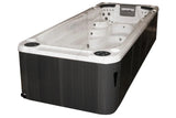 Aquatic 2 Swimspa | Sterling White mit DUNKELGRAU