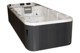 Aquatic 3 Deep Swimspa | Sterling White mit DUNKELGRAU