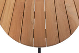 Taste by 4 Seasons | Prado Tischplatte Ellipsenförmig 240 x 115 cm | Natural Teak
