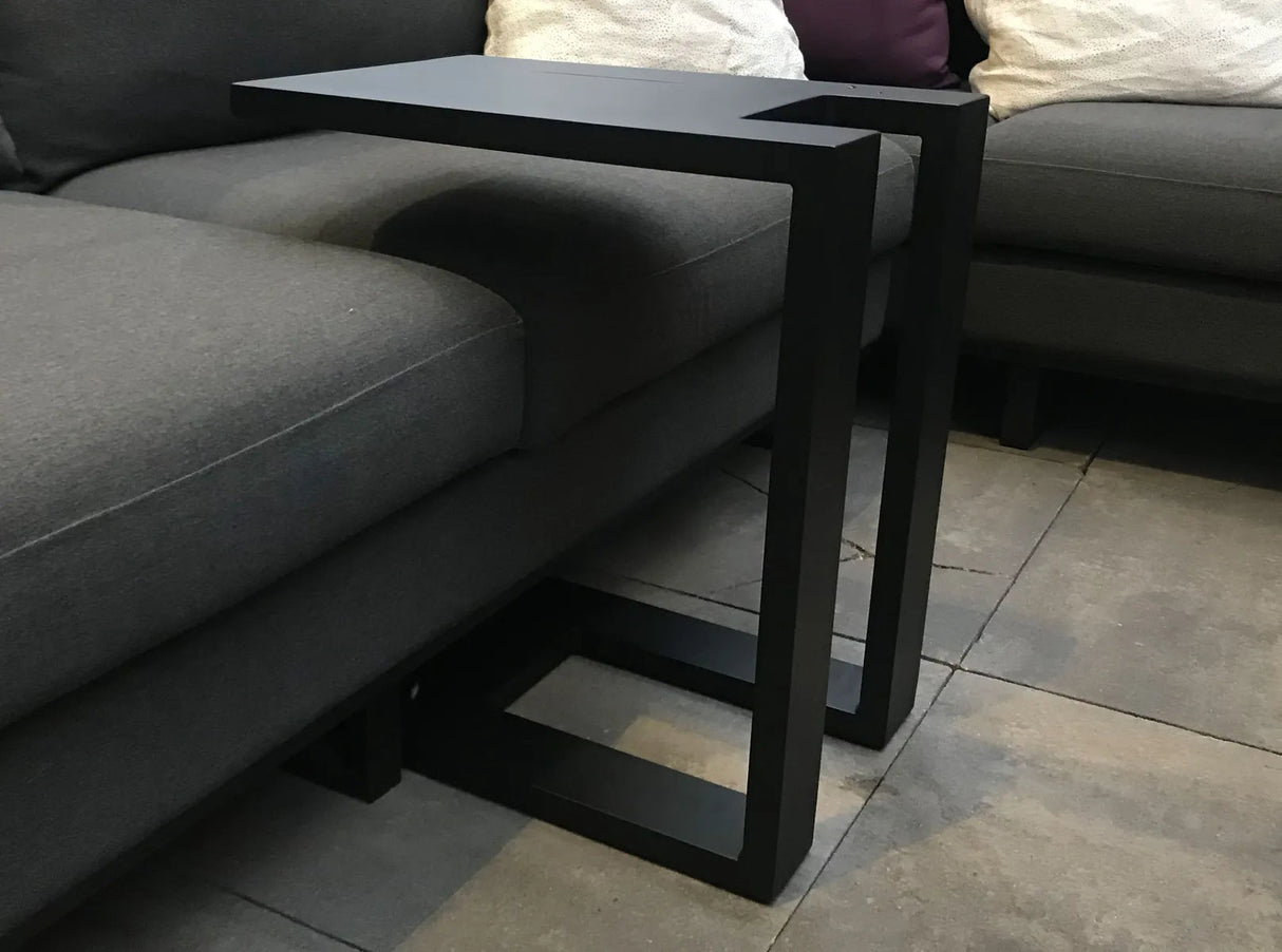 Fonteyn | Ihr Beistelltisch Aluminium | Schwarz