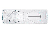 Vitality Deep Swimspa | Sterling White mit DUNKELGRAU