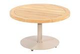 4 Seasons Outdoor | Volta Couchtisch Teak Ø60 cm x 35(h) cm | Latte