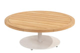4 Seasons Outdoor | Volta Couchtisch Teak Ø80 cm x 30(h) cm | Latte
