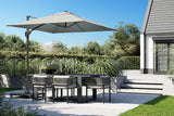 Platinum Sun & Shade | Voyager T¹ Freiarmschirm Ø 300 cm | Anthrazit