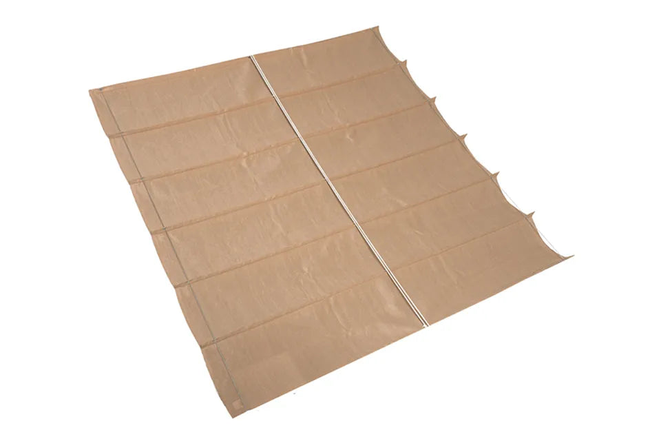 Platinum Sun & Shade | Coolfit Harmonica Sonnensegel 200 x 400 cm | Sand
