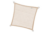 Platinum Sun & Shade | Coolfit Sonnensegel Quadratisch 360 x 360 cm | Sand