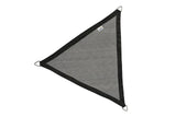 Platinum Sun & Shade | Coolfit Sonnensegel Dreieck 500 x 500 x 500 cm | Schwarz