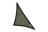 Platinum Sun & Shade | Coolfit Sonnensegel Dreieck 90° 400 x 400 x 570 cm | Schwarz