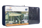 Platinum Sun & Shade | Coolfit Harmonica Sonnensegel 290 x 300 cm | Schwarz