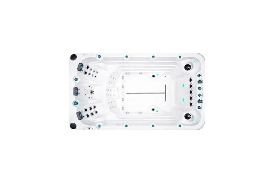 Aktivität 1 Swimspa | Sterling White mit DARK GREY