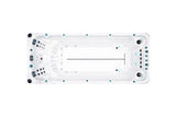 Activity 2 Swimspa | Sterling White mit DUNKELGRAU