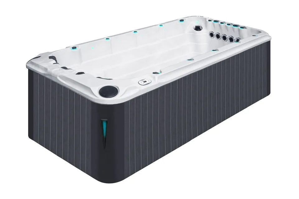 Activity 2 Deep Swimspa | Sterling White mit DUNKELGRAU