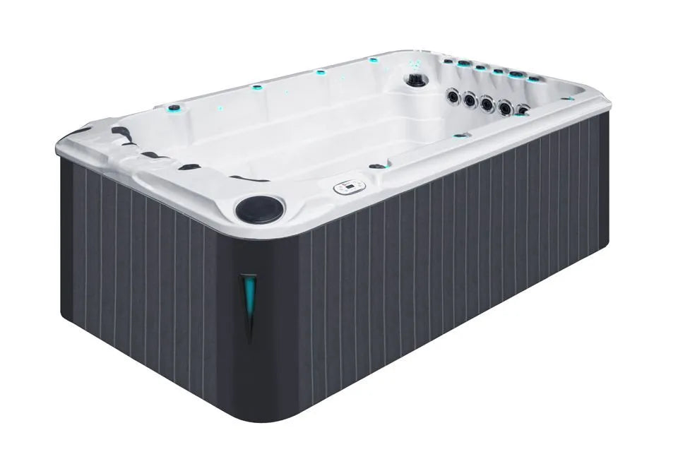 Activity 1 Deep Swimspa | Sterling White mit DUNKELGRAU