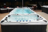 Spirit Deep Swimspa | Sterling White mit DUNKELGRAU