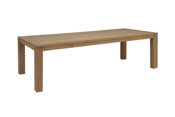 Oxford Low Dining Tuintafel Teakhout Apple Bee